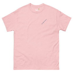 'Sword' Unisex classic tee light pink