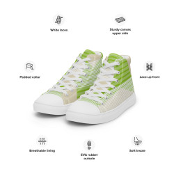 @SAY Women’s high top canvas shoes