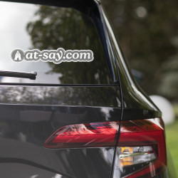 @SAY Bubble-free stickers 'Prayer'