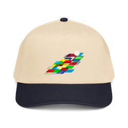 'Everydaysay Belt WH' 5 panel cap