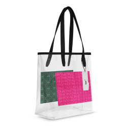 @SAY Clear tote bag