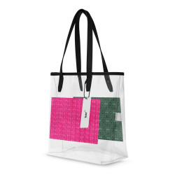 @SAY Clear tote bag