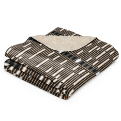 'Logfire' Sherpa blanket