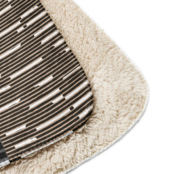 'Logfire' Sherpa blanket