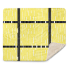 'Sunshine' Sherpa blanket