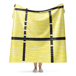 'Sunshine' Sherpa blanket