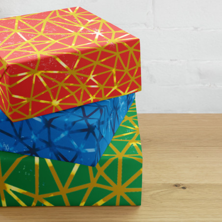 @SAY Christmas wrapping paper sheets