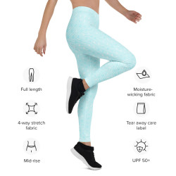 Azure Active Leggings