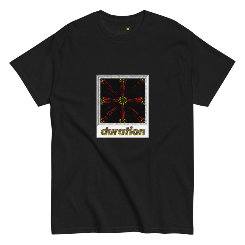 Duration Atomic Graphic Tee - Unisex Modern Art classic tee
