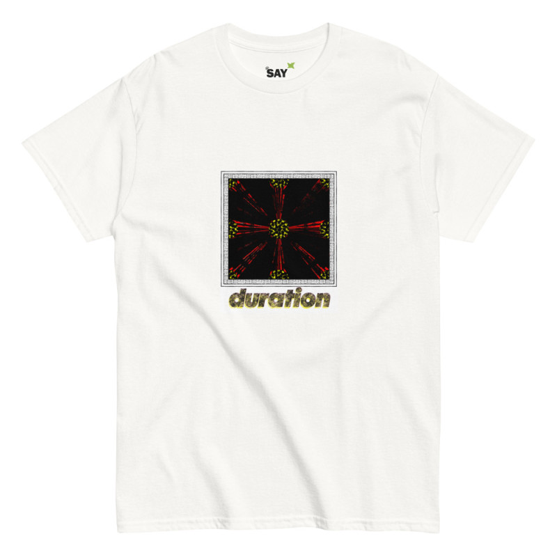Duration Atomic Graphic Tee - Unisex Modern Art classic tee