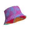 Mixed Orchard Reversible Bucket Hat - Ultra-Stylish Two-in-One Design, Vibrant Colors, Versatile Fashion Statement