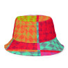 Mixed Orchard Reversible Bucket Hat - Ultra-Stylish Two-in-One Design, Vibrant Colors, Versatile Fashion Statement