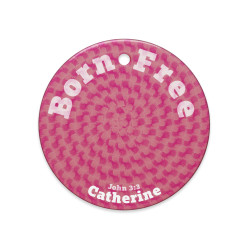 Personalized Born Free Ceramic Ornament Royal Velvet