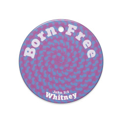 Personalized Born Free Ceramic Ornament Coral Reef: Religious Gift