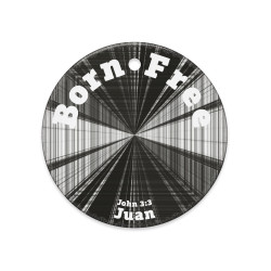 Born Free Infinity Ceramic Ornament – Religious Keepsake Gift