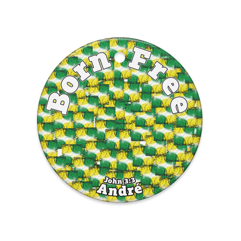 Born Free Harvest Ceramic Ornament – Religious Keepsake Gift