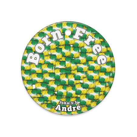 Born Free Harvest Ceramic Ornament – Religious Keepsake Gift