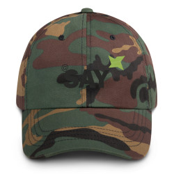 SAY Logo Dad Hat - Embroidered Cotton Twill Baseball Cap