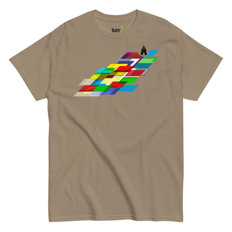 Everydaysay Prayer black logo Unisex tee