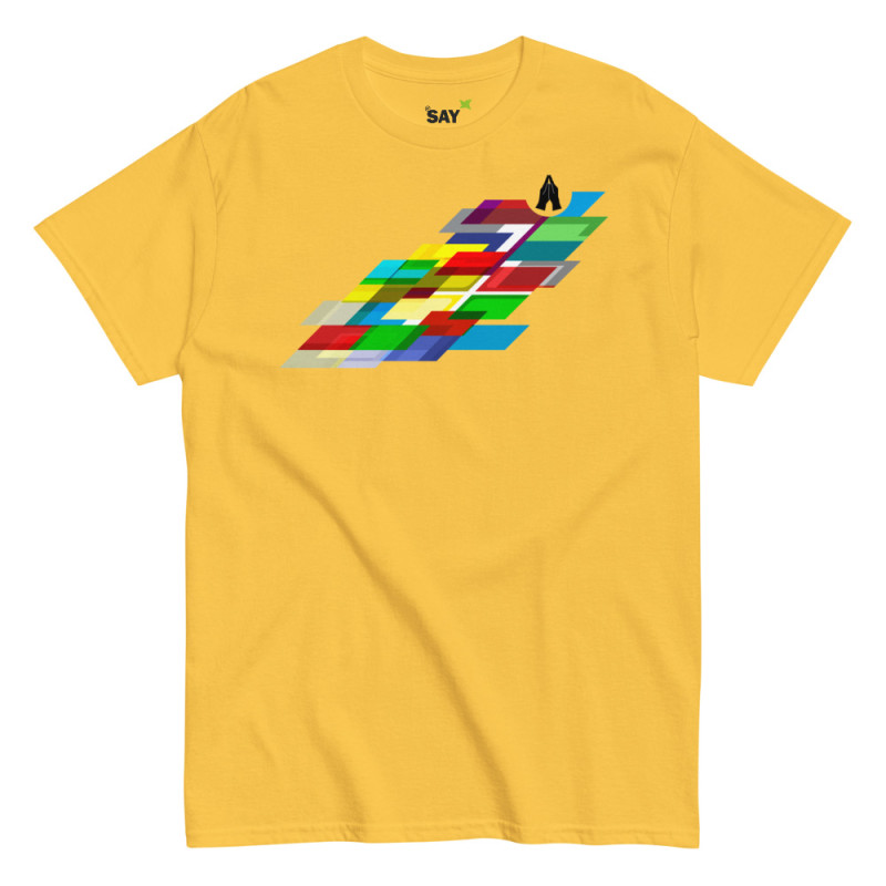 Everydaysay Prayer black logo Unisex tee