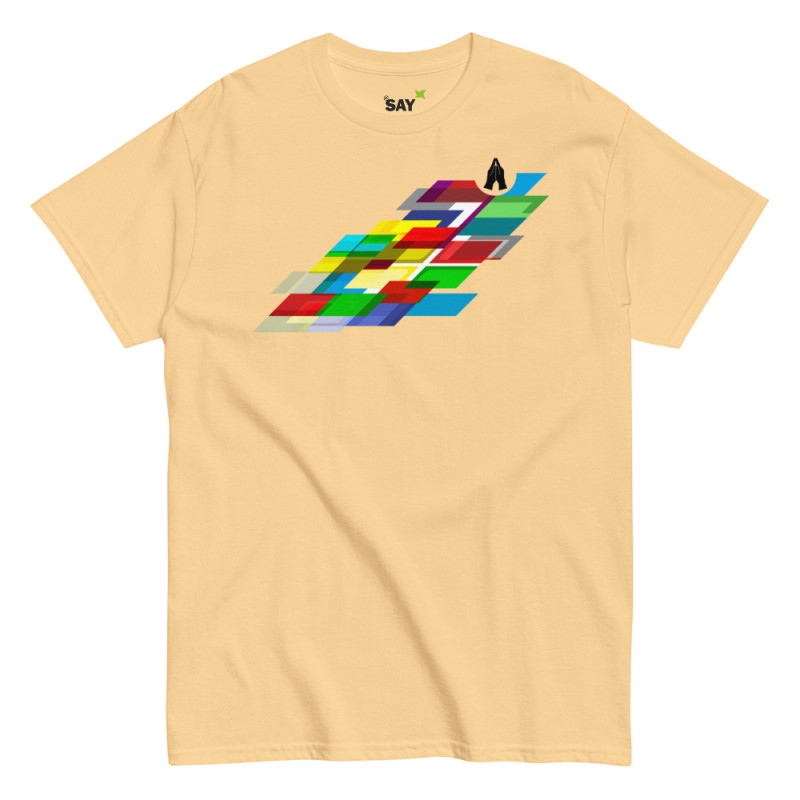 Everydaysay Prayer black logo Unisex tee