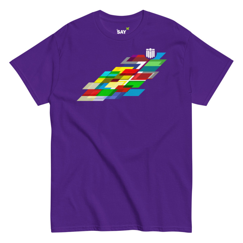 Everydaysay Belt of Truth Tee white logo Unisex classic tee