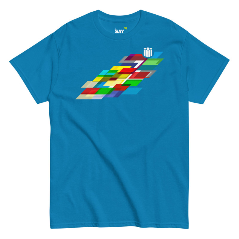 Everydaysay Belt of Truth Tee white logo Unisex classic tee