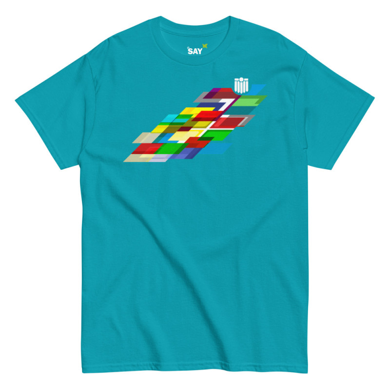 Everydaysay Belt of Truth Tee white logo Unisex classic tee