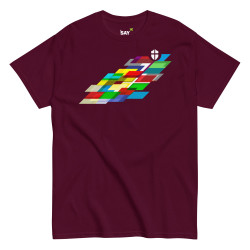 Everydaysay Shield of Faith white logo Unisex classic tee