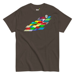 Everydaysay Shield of Faith white logo Unisex classic tee