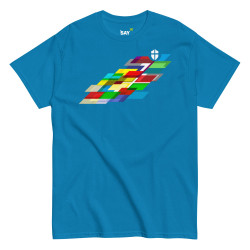 Everydaysay Shield of Faith white logo Unisex classic tee