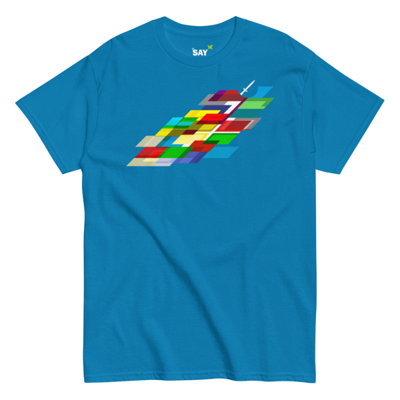 Everydaysay Sword of the Spirit white logo Unisex classic tee