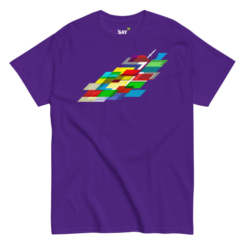 Everydaysay Sword of the Spirit white logo Unisex classic tee