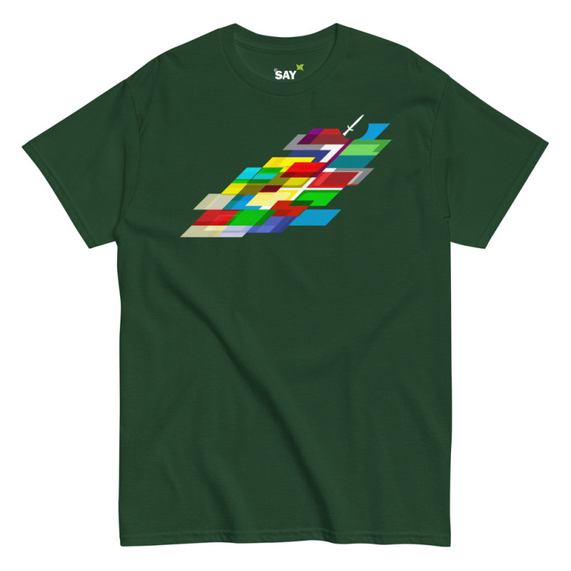 Everydaysay Sword of the Spirit white logo Unisex classic tee