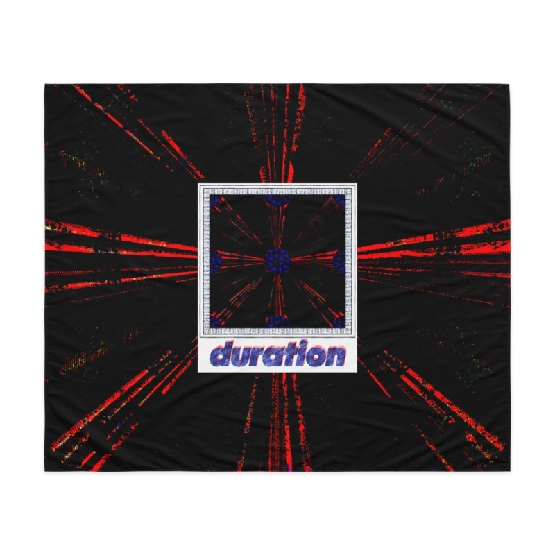 Duration Series Dark Matter indoor wall tapestry