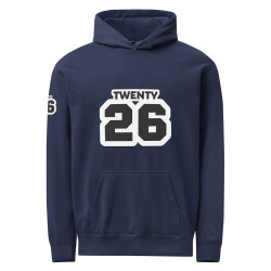 TWENTY26 Unisex garment-dyed hoodie