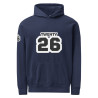 TWENTY26 Unisex garment-dyed hoodie
