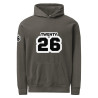 TWENTY26 Unisex garment-dyed hoodie