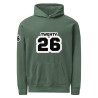 TWENTY26 Unisex garment-dyed hoodie