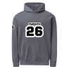 TWENTY26 Unisex garment-dyed hoodie