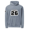 TWENTY26 Unisex garment-dyed hoodie