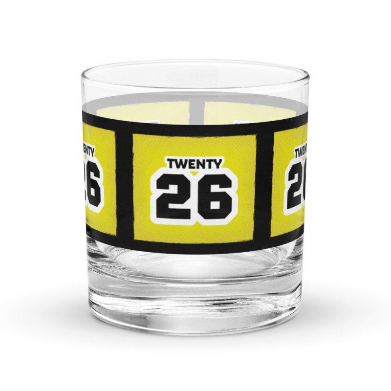 TWENTY26 Rocks glass