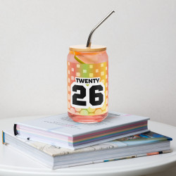 TWENTY26 Melon Melody Can-shaped glass