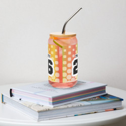TWENTY26 Melon Melody Can-shaped glass