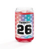 TWENTY26 Mixed Fruit Can-shaped glass