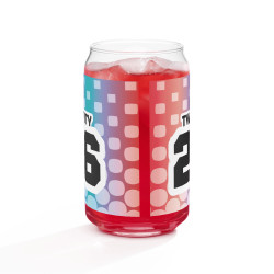 TWENTY26 Mixed Fruit Can-shaped glass