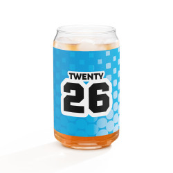 TWENTY26 Hidden Spring Can-shaped glass