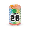 TWENTY26 Citrus Siesta Can-shaped glass