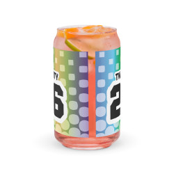 TWENTY26 Citrus Siesta Can-shaped glass