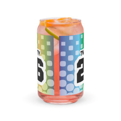 TWENTY26 Citrus Siesta Can-shaped glass